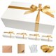 thumbnail image 1 of Caja de Regalo Ceco Box 33 cm x 22 cm x 10 cm Mate Blanca con Cierre Magnético, 1 of 8