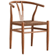 thumbnail image 1 of Pack 2 Sillas Wishbone Acero Marron, 1 of 2