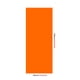 thumbnail image 3 of 1pc Orange Wallpaper, Plain Color Film Matte Wallpaper, Waterproof Washable Peel And Stick Contact Paper, Kitchen Bathroom Backdrop Table Desk Wall Desk Appliance Furniture Sticker, Renovation Wallp, 3 of 4