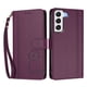 thumbnail image 3 of Funda Cartera Trébol para Samsung Galaxy S22 Plus con Ranuras Tarjetas y Carga Inalámbrica Violeta, 3 of 6