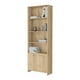 thumbnail image 3 of Mueble Biblioteca Cafe Claro 2 Puertas con 5 Repisas Organizador de Oficina y Sala, 3 of 7