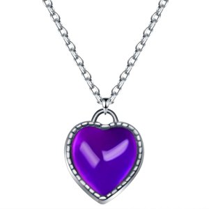 Ioensy - Estado De Ánimo Colgante Collares Joyería Delicada Cadena De Clavícula Encantos Para Hombres Regalos