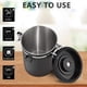 thumbnail image 5 of Recipiente hermético para almacenar granos de café de acero inoxidable, con fecha de caducidad y cuchara para té y azúcar, 1,8 l/22 oz, 5 of 7