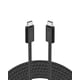 thumbnail image 1 of Cable USB C a USB C Belkin de 3 m y 60 W para iPhone 16, color negro, 1 of 8