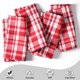 thumbnail image 3 of Paquete de 4 Servilletas de Tela Ramanta Home 46 cm Rojo a Cuadros, 3 of 7