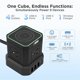 thumbnail image 2 of Cargador inalámbrico Power Strip Uncaged Ergonomics Cube con USB, 2 of 8