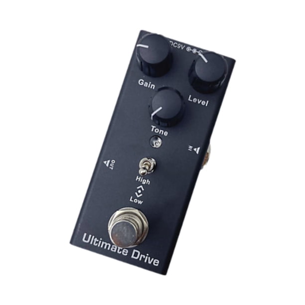 Pedal De Efectos De Guitarra Eléctrica DC 9V True Bypass Para Concierto Show Performance Ultimate Drive