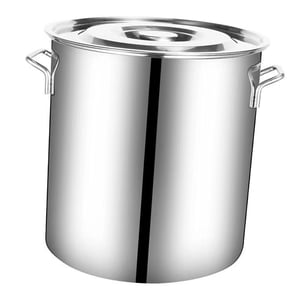 Bothyi - Cacerola De Ebullición Para Sopa Y Estofado, Olla Inferior Compuesta Para Comedores Domésticos