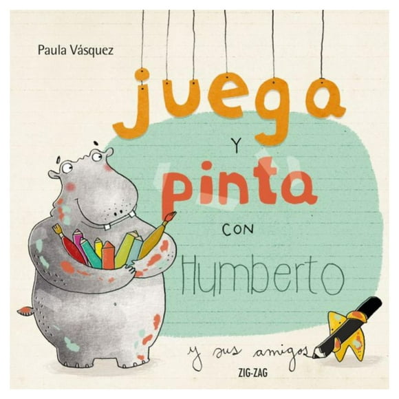 Juega y pinta con Humberto blanco