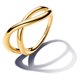 thumbnail image 1 of Anillo Pandora Organically Shaped Infinity 14K Gold Plating, 1 of 2