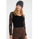 thumbnail image 1 of Beanie Macarena Gris Melange, 1 of 2