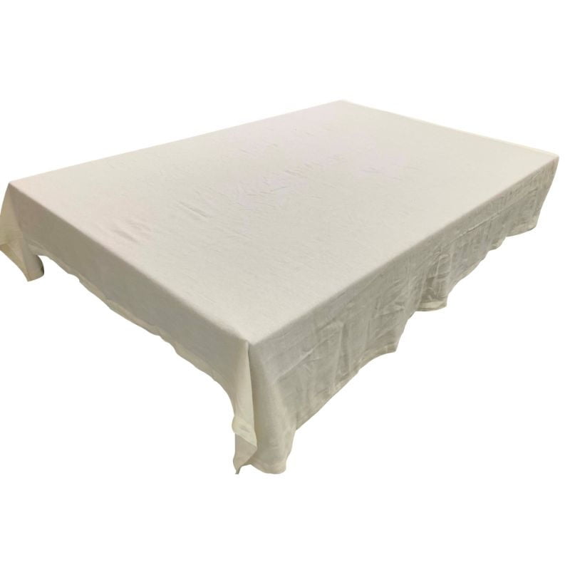 Mainstays - Mantel Lino Blanco 180X240 Cm