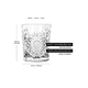 thumbnail image 3 of Set 4 Vasos Cortos Hobstar, 3 of 3