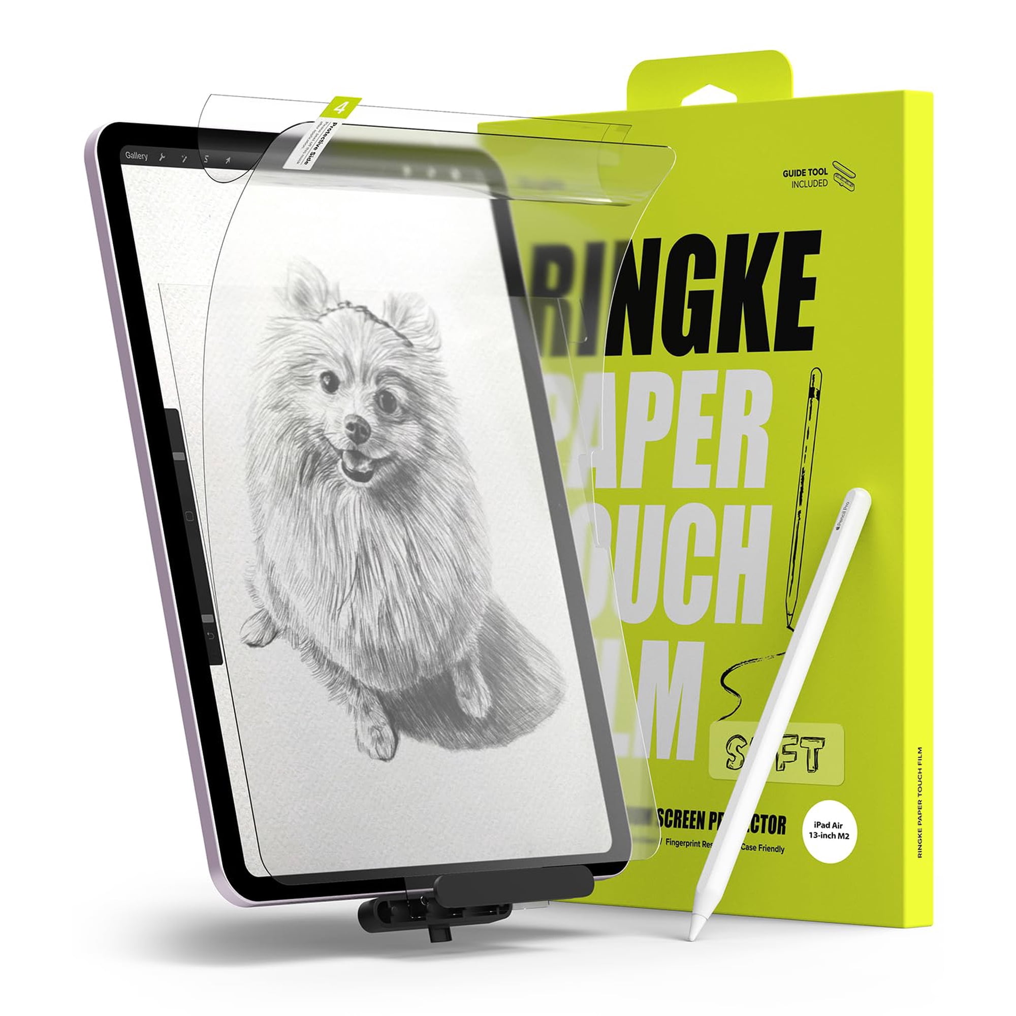 Protector De Pantalla Ringke Paper Touch Soft Para Ipad Air 13