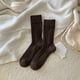 thumbnail image 1 of Xiao Hua 6 Pares De Calcetines De Felpa Cuadros Rojos Navideños, 1 of 2