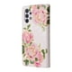 thumbnail image 4 of FOXDOCK Funda Tipo Cartera Floral para Samsung Galaxy A32 4G ,Funda con Tapa de Cuero PU, Protección Antigolpes con Ranuras para Tarjetas y Soporte, 4 of 5