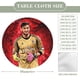 thumbnail image 2 of Gianluigi Donnarumma-theme Fitted Round Tablecloths Elastic Edged Table Covers Waterproof Table Cloth for Kitchen Holiday Party Tables Decor 120cm, 2 of 6