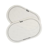 Magideal - 2 Piezas De Parche De Pedal De Bombo Protector De Parche De Tambor Almohadillas De Práctica De Instalación Fácil Y Rápida Accesorios De Instrumentos , Blanco 15,7 Cm X 9 Blanco 157 Cm X 9 Cm