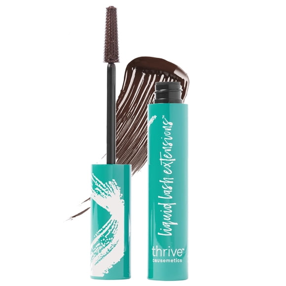 Extensiones de pestañas líquidas Mascara Thrive Causemetics Crystal