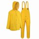 thumbnail image 1 of Traje impermeable Boss amarillo de PVC/poliéster para hombre, talla XL, 1 of 1