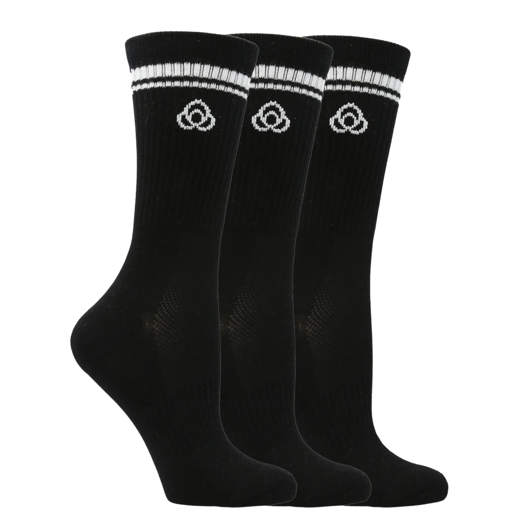 Calcetines Bsoul Hombre Crew Cut Pro Pack De 3 Pares