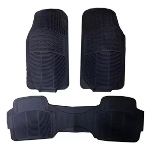 Piso Goma Para Autos 3 Piezas Camello