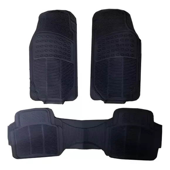 Piso Goma Para Autos 3 Piezas Camello
