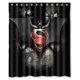 thumbnail image 1 of Cortina de ducha con el logo de Batman vs. Superman, juego de cortinas de baño con ganchos, tamaño 60 x 72 pulgadas, 1 of 3