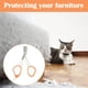 thumbnail image 4 of Cortaúñas para mascotas, tijeras para uñas con orificio de posicionamiento para gatos y animales pequeños, cortaúñas para mascotas, cortaúñas para gatos, perros pequeños, conejos, pájaros y otros anim, 4 of 7