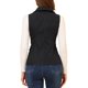 thumbnail image 3 of INSPIRE CHIC Chaqueta de Mujer con Cremallera Sin Mangas Anorak Chaleco Utilitario con Bolsillos M Negro, 3 of 7