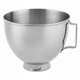 thumbnail image 1 of Cuenco KitchenAid de acero inoxidable de 4,5 L para batidora con cabezal inclinable, 1 of 4