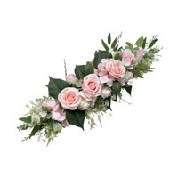 Bothyi - Regalos De Flores De Arco De Boda Artificial Para La Pared De La Despedida De Soltera Ceremonía De Boda De Color Rosa Claro