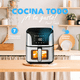 thumbnail image 2 of Freidora de Aire 5.5 Litros 1.350W Homen con Panel Touch — Mayor capacidad y control, 2 of 3