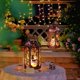 thumbnail image 3 of Juego de 2 faroles solares de metal impermeables con LED – Singingarden, 3 of 9