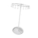 thumbnail image 3 of Soporte Giratorio De Metal Para Collares Y Pendientes, Con 23 Ganchos, Para Exhibir Pulseras, Color Blanco, 3 of 3