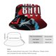 thumbnail image 2 of Batman del Futuro Sombrero bucket para adultos, gorra de protección solar, sombrero de pescador plegable para viajes al aire libre, pesca y actividades de verano, 2 of 6