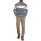 thumbnail image 2 of INSPIRE CHIC Suéter de Punto para Hombre Cuello Redondo Jersey Casual a Rayas XL Gris, 2 of 5