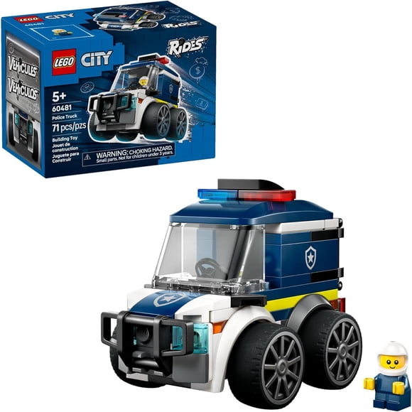 LEGO City Camión de Policía 60481 Juguete de Construcción