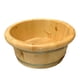 thumbnail image 5 of Baño de pies de madera, bañera de pedicura reutilizable portátil, SPA, lavabo para remojo de pies, bañera para remojo de pies para baño al aire libre,, 5 of 5