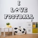 thumbnail image 2 of Decomural I Love Football Sports WS-43032, 2 of 2