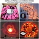 thumbnail image 4 of Luces FNHMSL con forma de cerezo en flor y sauce, 2,4 m, 144 LED, color rosa, 4 of 8