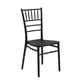 thumbnail image 2 of Pack 4 Sillas Chiavari Apilable Para Comedor Terraza Eventos Negras, 2 of 5