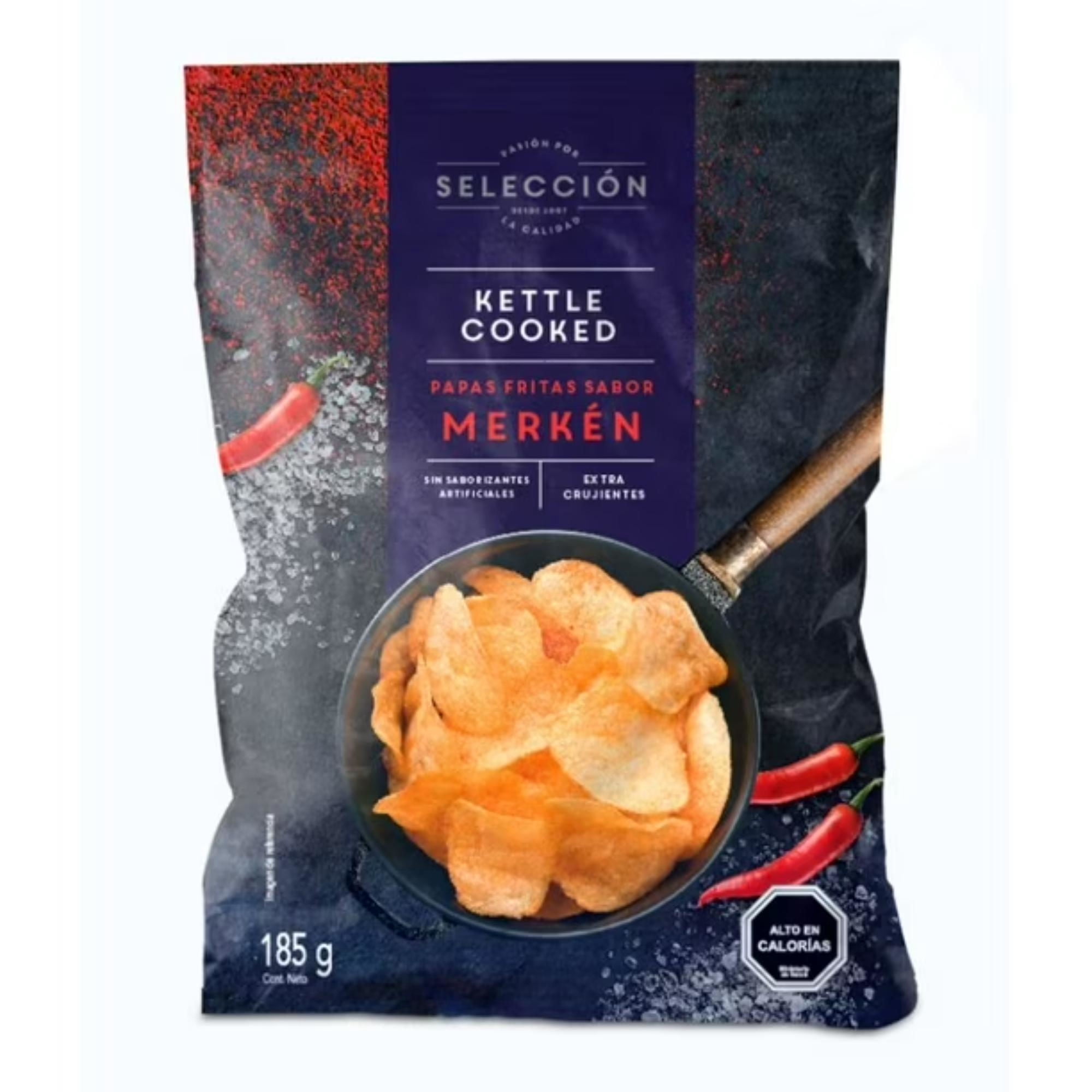 Papas Fritas Rústicas Merkén 185 g Selección