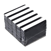 Ioensy - Portaetiquetas Magnéticos Para Taller, Soporte Para Tarjetas De Datos, Etiquetas Para Estantes De Oficina, Garaje, 5,08 X 1,27 Cm, 60 Unidades