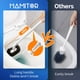 thumbnail image 4 of Juego de escobillas para inodoro HAMITOR Curved Bristle White, 4 of 7