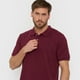 thumbnail image 3 of Polera Hombre Lisa Piqué Burdeo Corona, 3 of 5