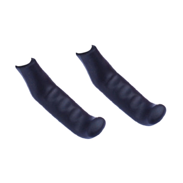 Funda Protectora de Silicona para Mango de Freno, Accesorios para Bicicleta, Cubierta Protectora de Palanca de Freno con Absorción de Impacto, Cubiert Negro