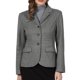 thumbnail image 1 of Blazer de Espiguilla para Mujer INSPIRE CHIC Casual de Negocios con Cuello de Solapa Otoño Invierno Chaqueta de Traje Ajustada M Gris Oscuro, 1 of 5