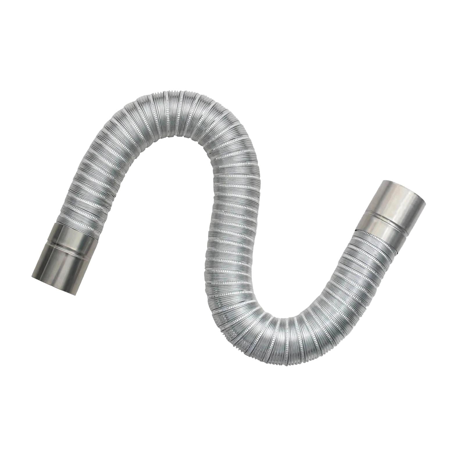Magideal - Tubo De Estufa, Tubo De Del Calentador De Chimenea, Tubo De Extensión De Humo Portátil Para Acampar, Horno De Estufa De Tiendas De Campaña , 7cmx2m