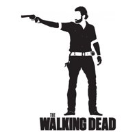 Rienda Libre Graphics - Decomural Rick Grimes The Walking Dead Ws-34195
